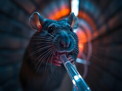 Ratte liebt Kabel (Symbolbild)