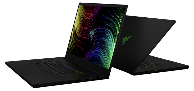 Das Razer Blade 17 von vorne und hinten (Bild: Razer)