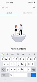 OnePlus 8 - Virtuelle Tastatur