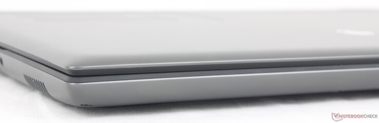 Vorderseite: Keine Anschlüsse