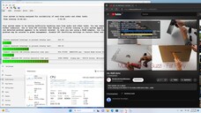 Maximale Latenz beim Öffnen mehrerer Browser-Tabs und beim Abspielen von 4K-Videomaterial
