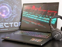 2.5k-Panel, Ryzen 9, GeForce RTX 5070 Ti: MSI Vector A18 HX A9WHG. (Bild: Allen Ngo)
