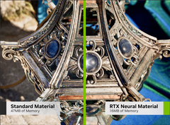 Neural Shading-Technologie von Nvidia (Bildquelle Pressematerial von Nvidia)