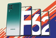 Das Samsung Galaxy F62 soll mit einer hochwertigen Quad-Kamera, einem 7.000 mAh Akku und einem AMOLED-Display ausgestattet sein. (Bild: Samsung)