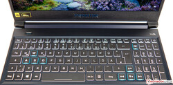 Tastatur des Acer Predator Helios 300 PH315