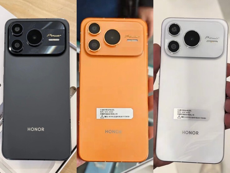 Das Honor Power 2 gibt es neben dem auffälligen Orange auch in Schwarz und Weiß.