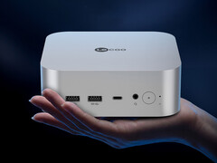 Der Lecoo AI Mini Pro ist mit maximal 32 GB RAM erhältlich. Abgebildet ist ein Promo-Bild, welches das Design des Mini-PCs zeigt