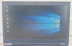 Außeneinsatz (Sonne hinter dem Gerät)