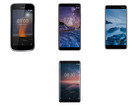 Die neuen HMD-Global-Smartphones Nokia 1, 6, 7 Plus und 8 Sirocco sind vorbestellbar
