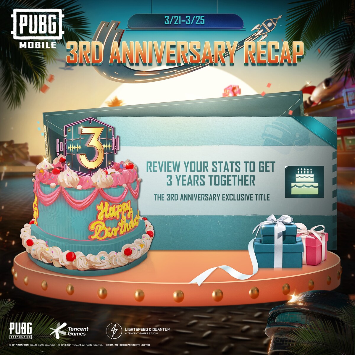 Pubg Mobile Season 18 Update 3rd Anniversary Karakin Map Tear Rewards