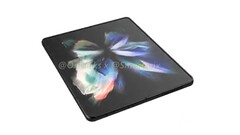 Beim Galaxy Z Fold4 soll die Falte weniger sichtbar sein, für das aktuelle Galaxy Z Fold3 gibt es nun auch die Expert RAW-App. (Bild: @Onleaks)