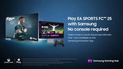 Fernsehr an und EA Sports FC 25 spielen. Ab sofort auf vielen Samsung Smart TV möglich (Bildquelle: Samsung)
