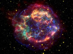 Überreste der Supernova Cassiopeia A (Bildquelle: WikiImages - Pixabay)
