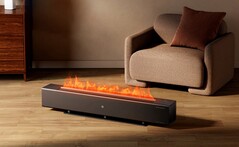 Der neueste Graphen-Heizkörper von Xiaomi bietet eine dekorative Flamme für den passenden Lagerfeuer-Look. (Bild: Xiaomi)