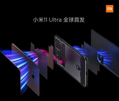 Xiaomi bewirbt das neue Kühlsystem im Mi 11 Ultra als 