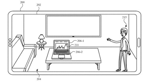 Detail aus dem Patent, das einen Apple Store Personal Shopper zeigt