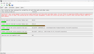 LatencyMon - Übersicht