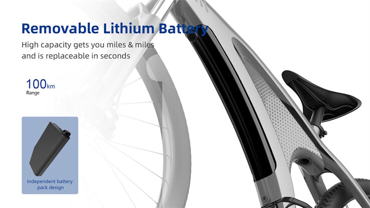 Der Akku kann entnommen werden, fügt sich aber ins Gehäuse ein (Bildquelle: Hersteller)