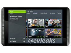 Ein Shield-Tablet soll das gleichnamige Handheld ergänzen (Bild: Evleaks)