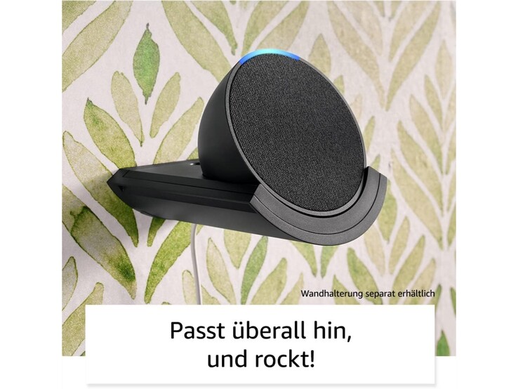 Amazon bietet auch eine praktische Wandhalterung für den Sprachassistenten an. (Quelle: Amazon)