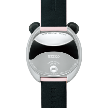 Der Seiko Power Design Project Panda-Chronograph in Pink