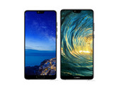 Huaweis künftige Flaggschiffe, das P20 links und das P20 Plus rechts. Eine Pro-Variante könnte es ebenfalls geben.