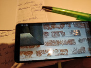 Detail-Fotoaufnahme HTC U12 Plus