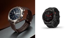 Die schicke Amazfit Zepp Z gibts aktuell schon ab 199 Euro, die Garmin Epix 2 zum neuen Bestpreis. (Bild: Amazfit / Garmin)