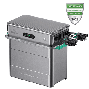 Die äußerlich sehr ähnliche Alternative: Zendures SolarFlow 800 Pro (Bildquelle: Zendure)