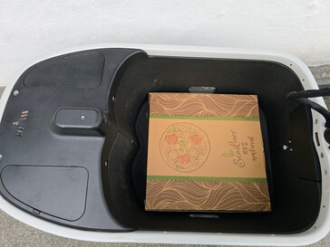 Die Grundfläche entspricht einer Familienpizza