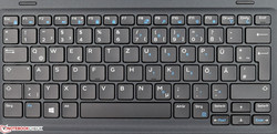 Tastatur des Dell Latitude 7285