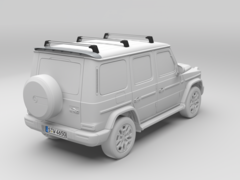 Der kommende Mercedes Baby-G EQ bleibt offenbar der kantigen Optik der G-Klasse treu. (Bildquelle: Mercedes-Benz)