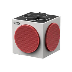 Dem Lautsprecher fehlt ein Subwoofer, verbaut ist ein Akku (Bildquelle: 8BitDo)