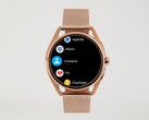 Armani stellt eine neue Smartwatch in Rose Gold vor. (Bild: Armani)