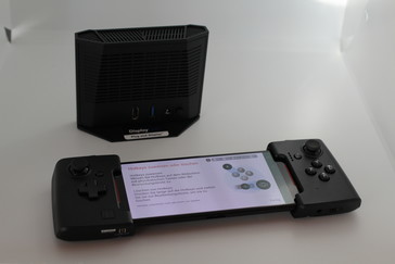 WiGig Doc mit Gamevice Controller