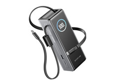 Die neue Rapid Powerbank von EcoFlow gibt es auch mit integriertem und ausziehbarem USB-C-Kabeln. (Bildquelle: EcoFlow)