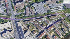GNSS-Testfahrt: City