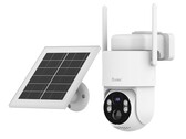 Eine 4G-Kamera kommt gleich mit Solarpanel