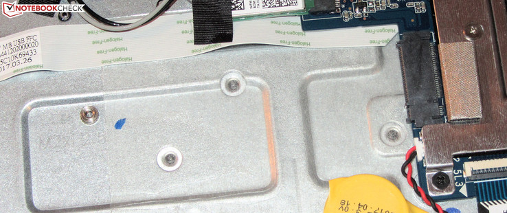 Ein freier M.2-2280-Steckplatz ist vorhanden.