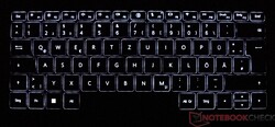 Tastatur beim MateBook X Pro 2023 (beleuchtet)