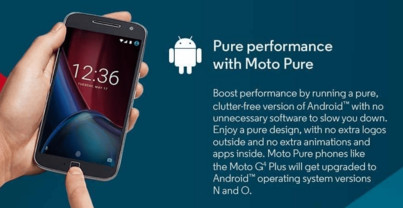 Motorola versprach Android O für das G4 Plus ...