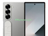 Das Samsung Galaxy Z Fold6 erhält offenbar eine neue Schutzhülle mit integriertem Standfuß. (Bild: @MysteryLupin)