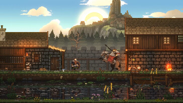 Im Bild: Zwei Figuren aus „Sons of Valhalla“.