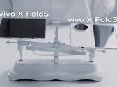 Vivo verspricht nicht nur eine ultraleichte sondern auch eine robustere X Fold 5 Alternative zum Samsung Galaxy Z Fold 7. (Bildquelle: Vivo)