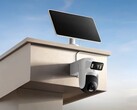 Die Xiaomi Smart Solar Camera 4 Pro wird per Solar mit Strom versorgt