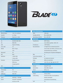 ZTE Blade L7 Specs