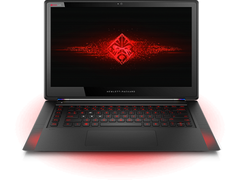 Das Gaming-Notebook HP Omen möchte mit seiner Mobilität überzeugen (Bild: HP)