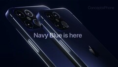 Schon vor einigen Monaten gab es ein Konzeptvideo zum iPhone 12 in Navy Blue. (Bild: ConceptsiPhone)