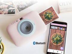 Sofortbildkamera mit Drucker: LG PC389 Pocket Photo Snap.
