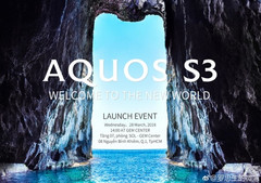 Sharp Aquos S3: Am 28. März wird es vorgestellt